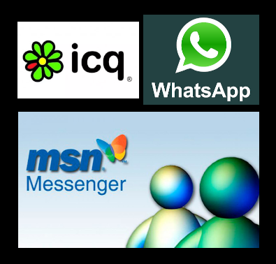 Uma breve história dos mensageiros instantâneos